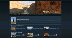 Desktop Screenshot of matttravel.com